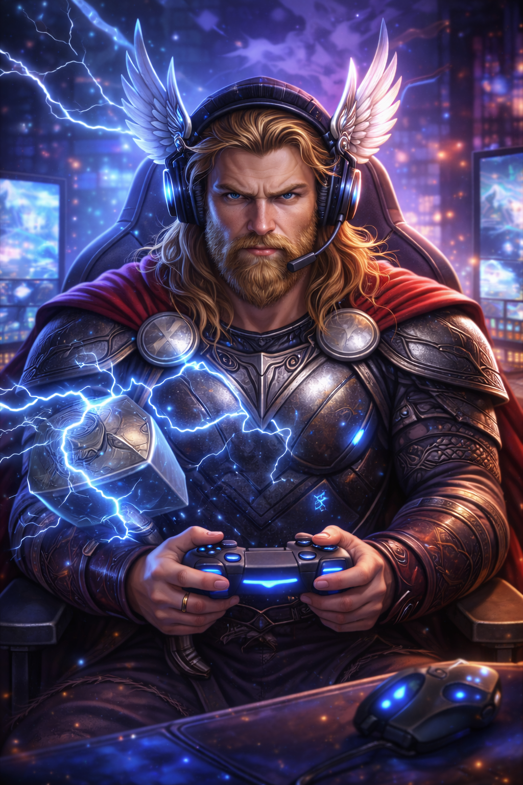 Mug Gamers - Divinités Nordiques