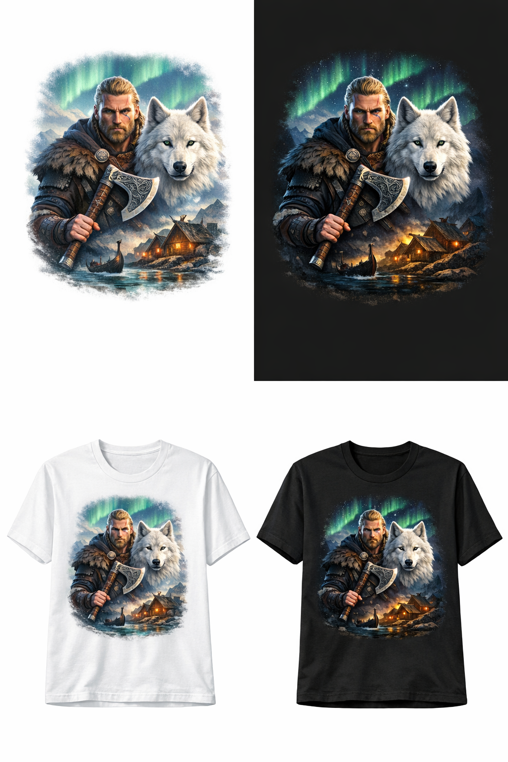 T-Shirt Viking - Personnages Mythologiques