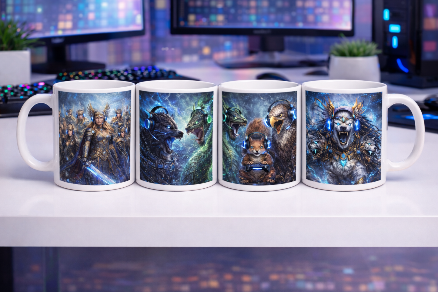 Mug Gamers - Divinités Nordiques