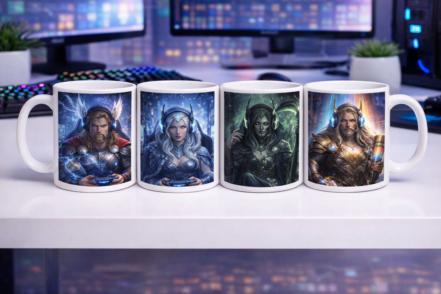 Mug Gamers - Divinités Nordiques